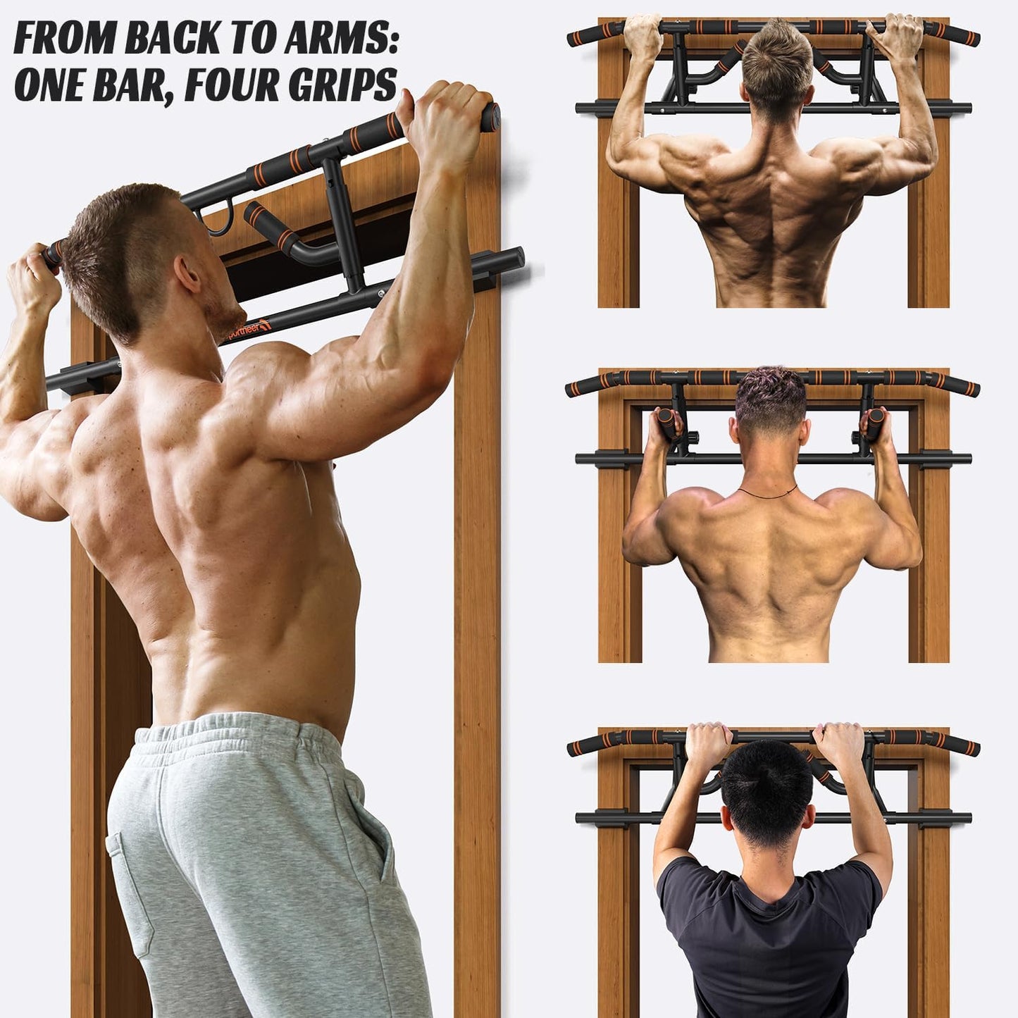 Sportneer Doorway Pull up Bar with Folding Handle
