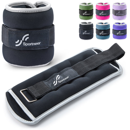 Sportneer Ankle Weights Wrist Weights 1 lb