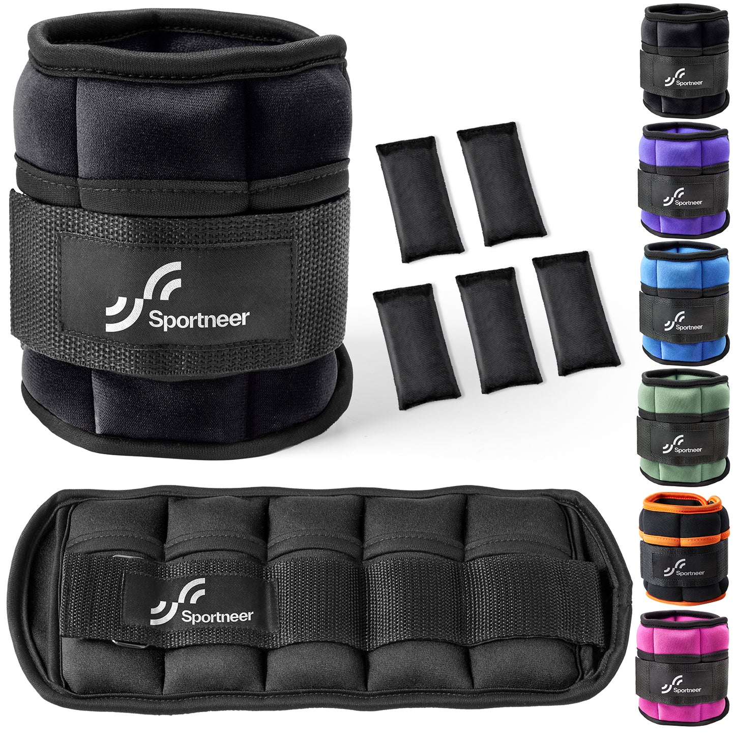 Sportneer Adjustable Ankle Weights