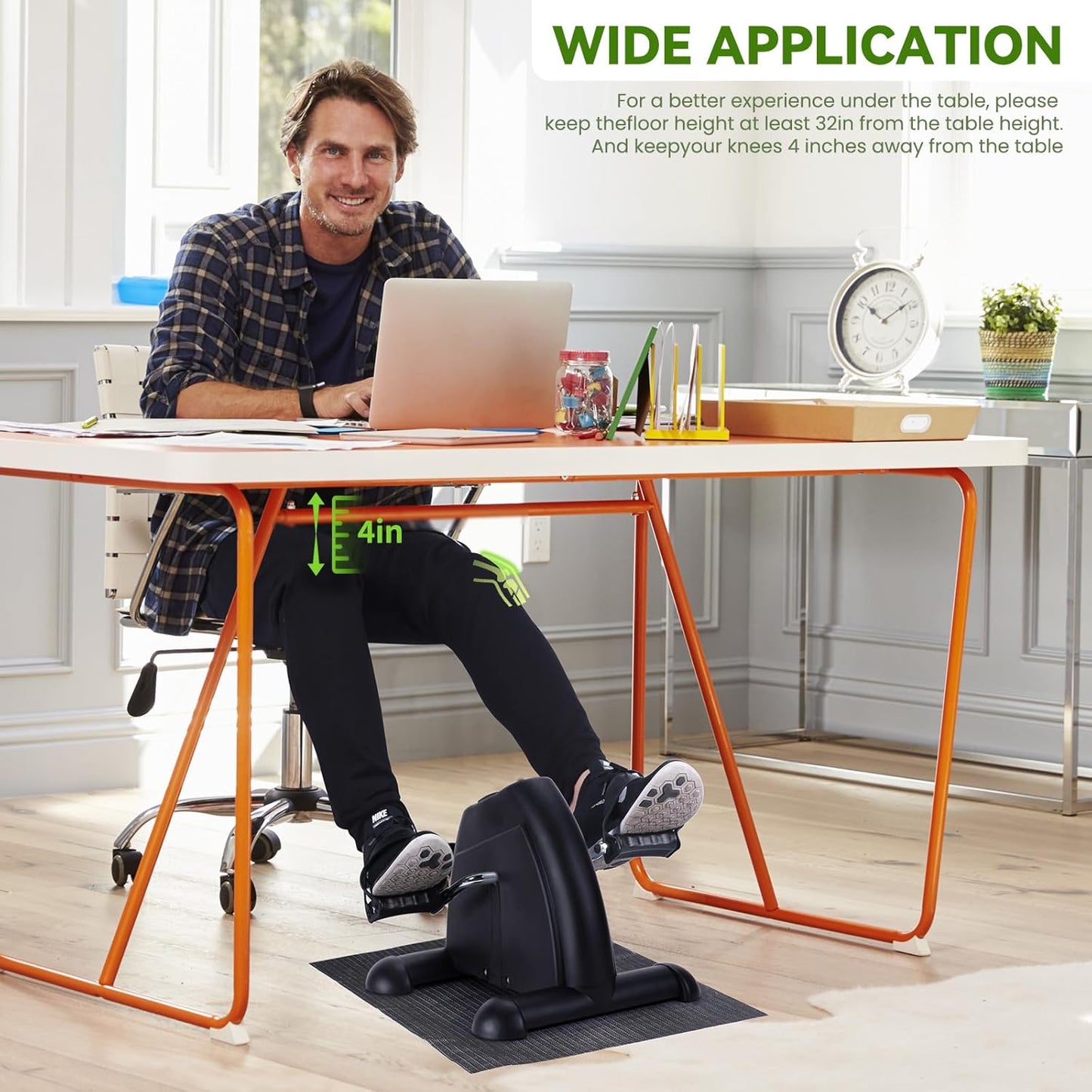 Sportneer Under Desk Bike Pedal Exerciser