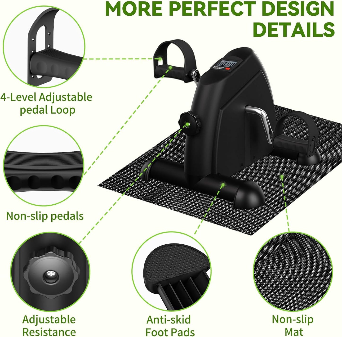 Sportneer Under Desk Bike Pedal Exerciser