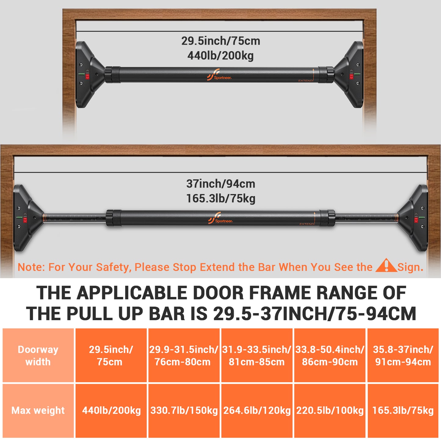 Sportneer Pull-up Bar