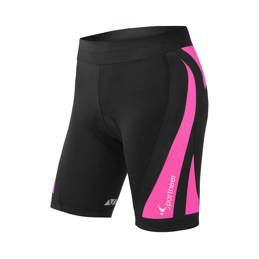 Sportneer Women's 4D Padded Cycling Shorts