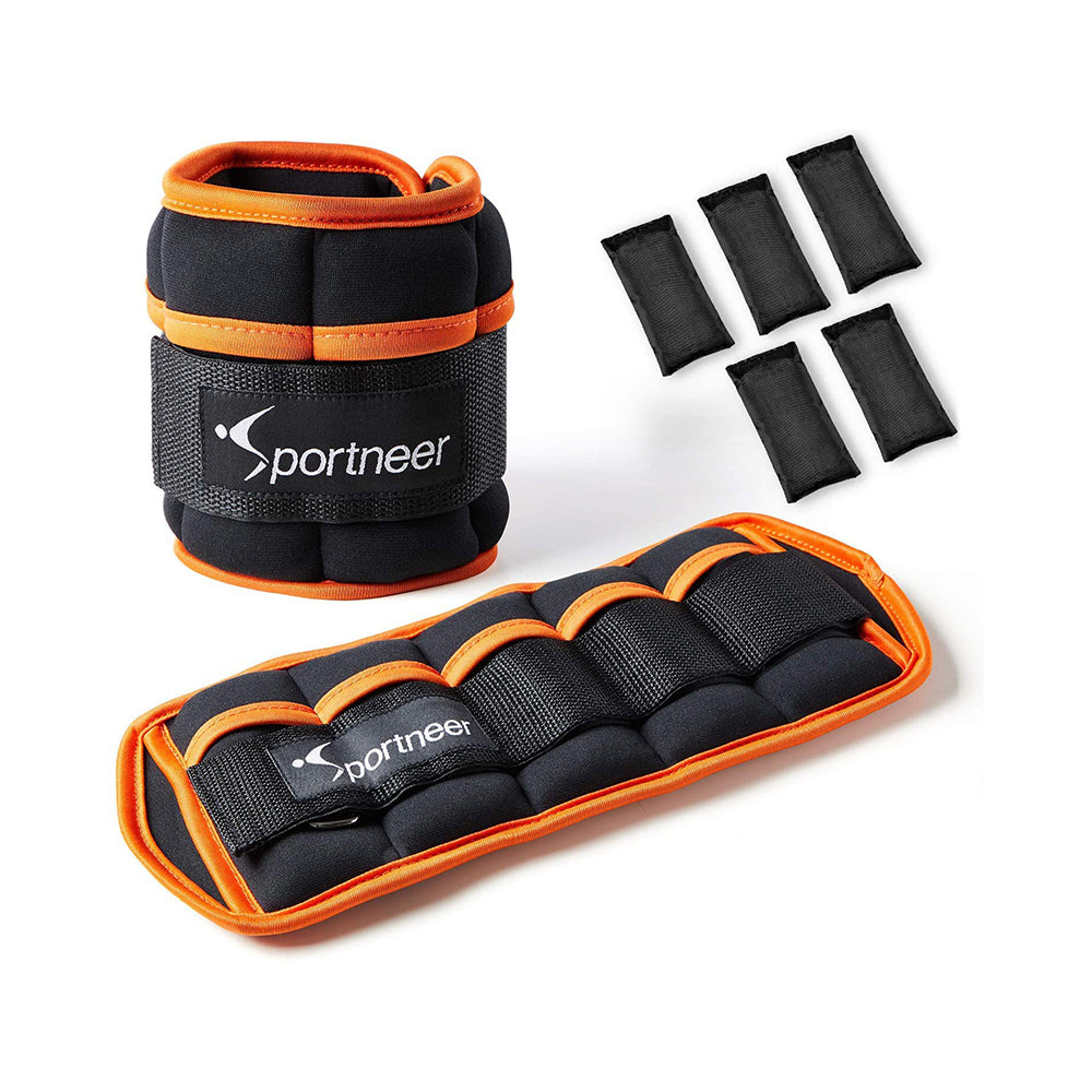 Sportneer Adjustable Wrist and Ankle Weights