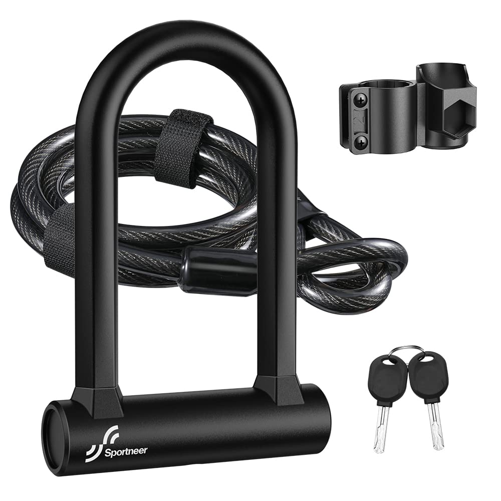 Sportneer Bike U-Lock Set